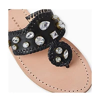 Jack Rogers Jacks Flat Jeweled Sandal