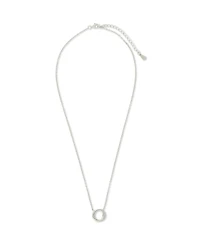 Sterling Forever Cz Interlocking Circle Pendan