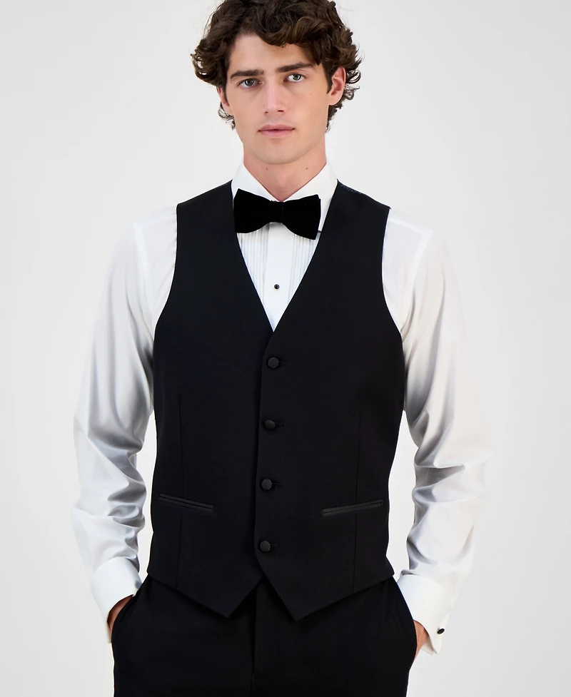 Alfani Men's Slim-Fit Stretch Tuxedo Vest, Created for Macy's