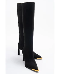 Prologue Shoes Women's Lexa Pointed Toe Knee High Boot