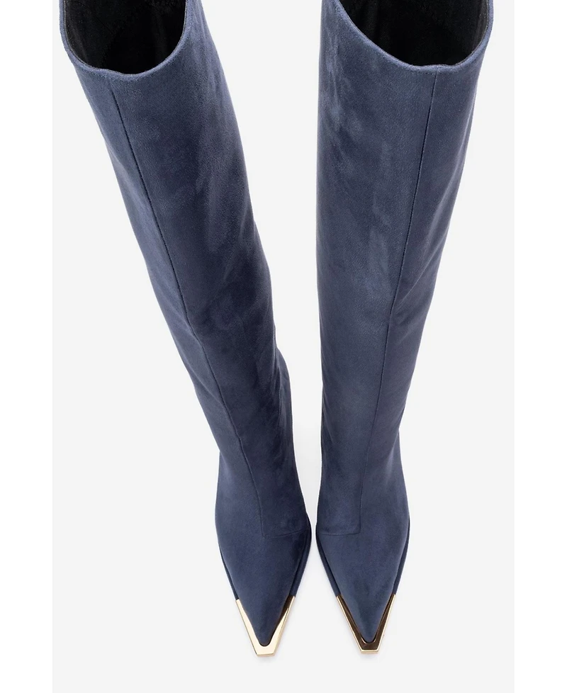 Prologue Shoes Women's Lexa Pointed Toe Knee High Boot