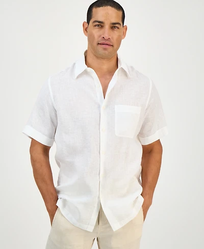 Club Room Men's 100% Linen Shirt