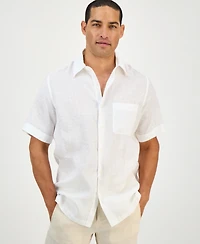 Club Room Men's 100% Linen Shirt