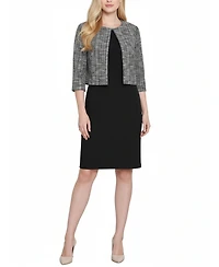 Ny Collection Petite 2 Piece Jacket and Dress Set
