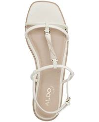 Aldo Women's Ebaeryn Square T-Strap Flat Sandals