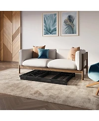 Boyd Sleep 14" Metal Platform Bed Frame with No-Tool Assembly, Textured Anti-Slip Surface - 2500 lb. Weight Capacity, Extra Underbed Storage