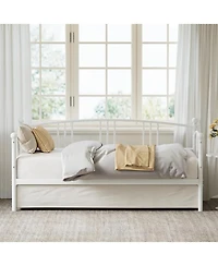 gaomon Easy Assembly Twin Daybed Space Saving, for Living Room, Guest Room