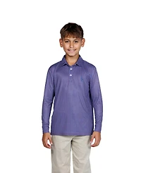 Tailorbyrd Boys Footballs Long Sleeve Performance Polo