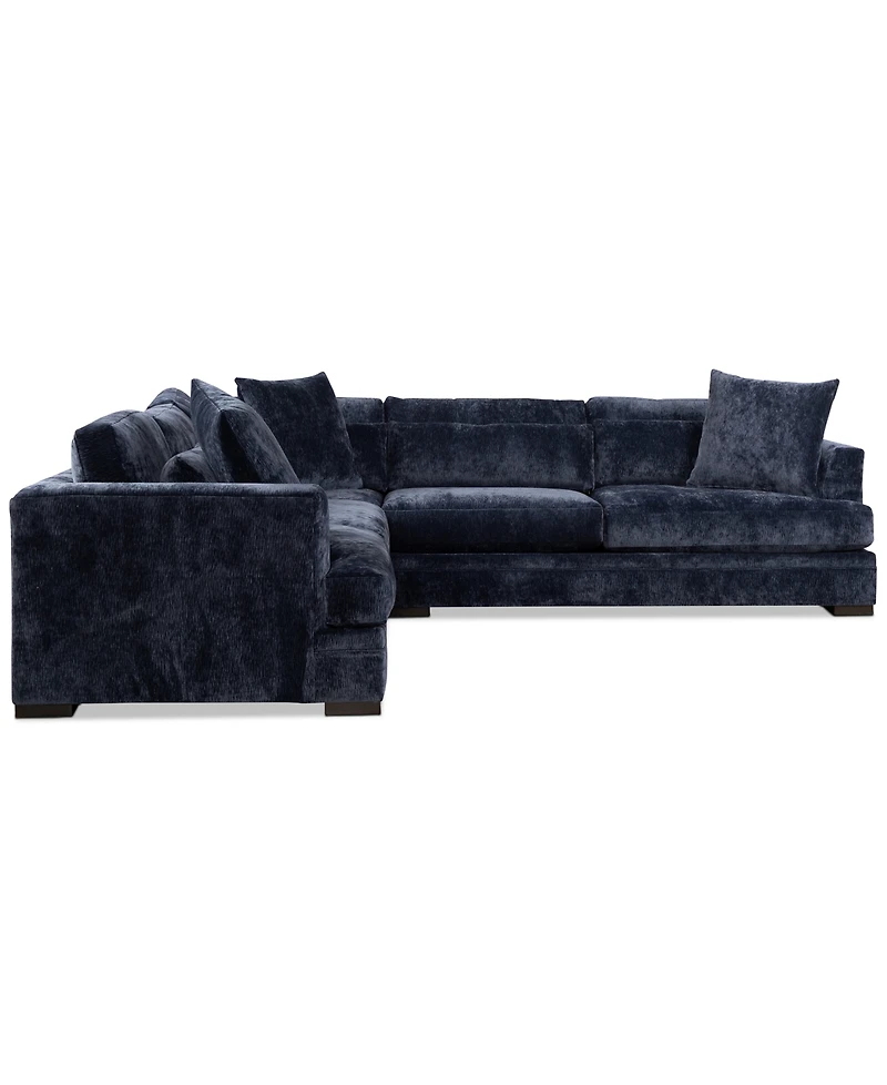 Furniture 3-Pc. Triana L Shape Sectional Sofa