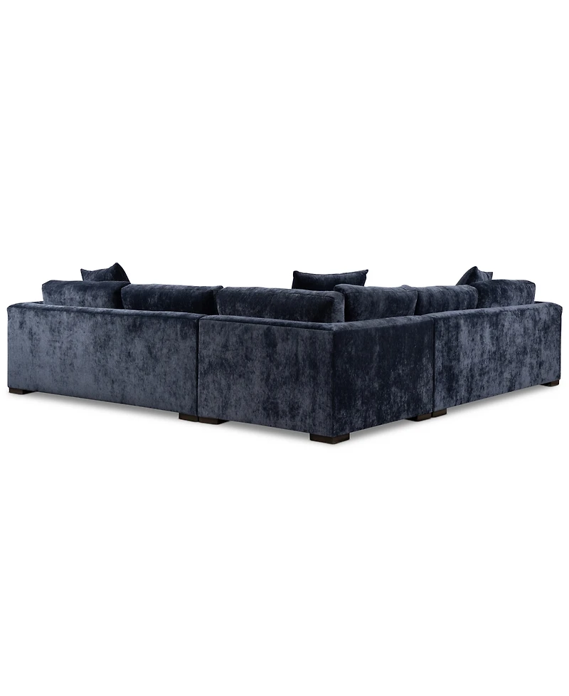 Furniture 3-Pc. Triana L Shape Sectional Sofa
