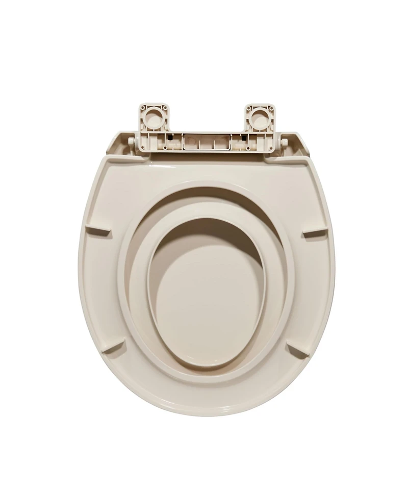 gaomon Toilet Seat, Round Seat with Toddler Built in, Potty Training Fits Both Adult and Child