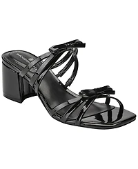 Bandolino Women's Mattien Strappy Bows Slip-On Dress Sandals