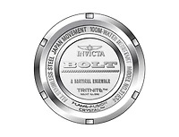 Invicta Men's 31834 Bolt Quartz Chronograph Rose Gold, Charcoal Dial Watch