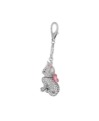 Disney Aristocats Marie Crystal Pave Bag Charm Keychain – Officially Licensed