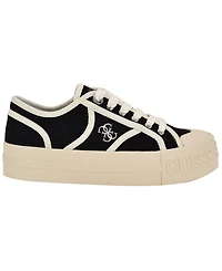 Guess Women's Issah Branded Platform Lace-Up Sneakers