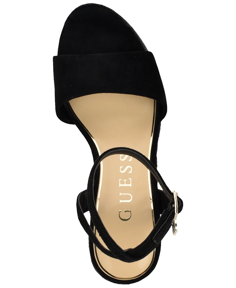 Guess Women's Everly Espadrille Platform Wedge Sandals