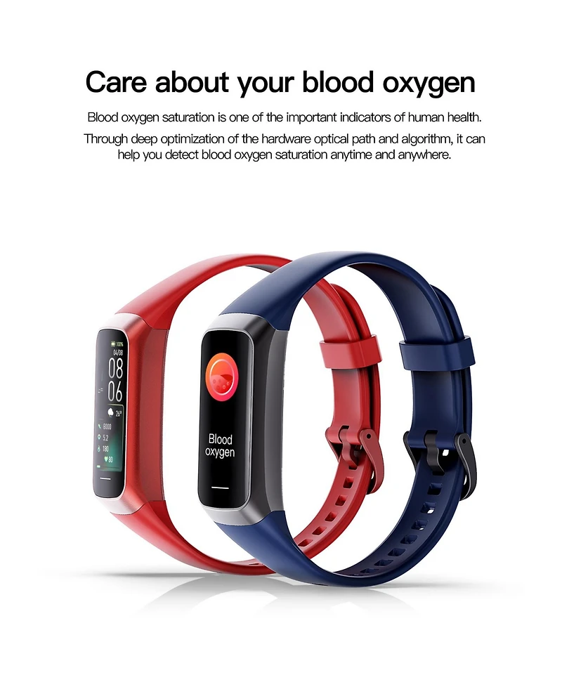 ruxing smart Next-Gen Amoled Wristwatch: Blood Oxygen & Health Monitoring Tech