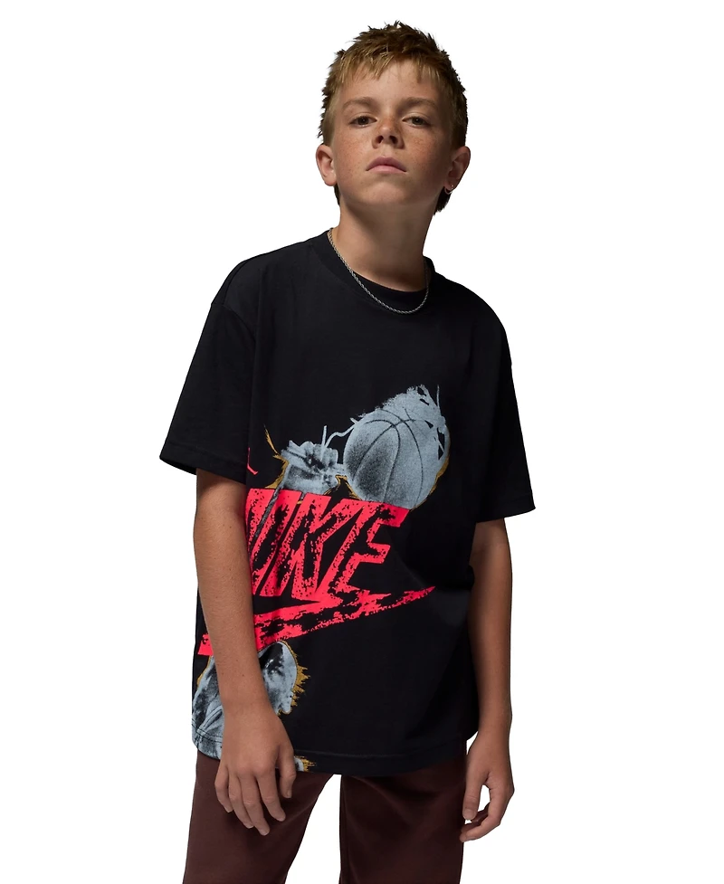 Jordan Boys 8-18 Graphic Detail Short Sleeve T-Shirt