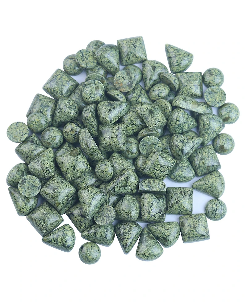 American West Jewelry Sterling Silver Serpentine Cactus Flower Marquise Feather Necklace, 20 Inches