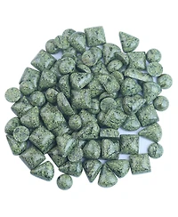 American West Jewelry Sterling Silver Serpentine Cactus Flower Marquise Feather Necklace, 20 Inches