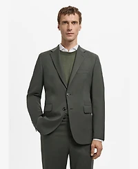 Mango Men's Milan Slim-Fit Suit Blazer