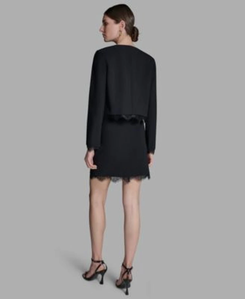 Bcbg Lace Skirt Suit