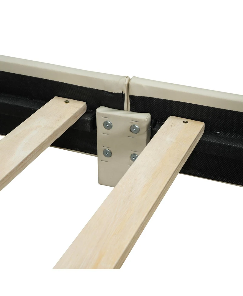 Streamdale Furniture Queen/Twin Xl Upholstered Platform Bed