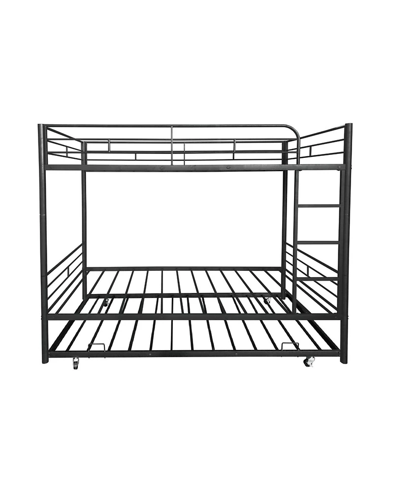 Streamdale Furniture Separatable Bunk Bed with Trundle