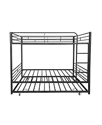 Streamdale Furniture Separatable Bunk Bed with Trundle