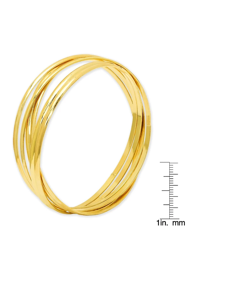 Macy's 6-Pc. Layered Interlocking Bangles Set