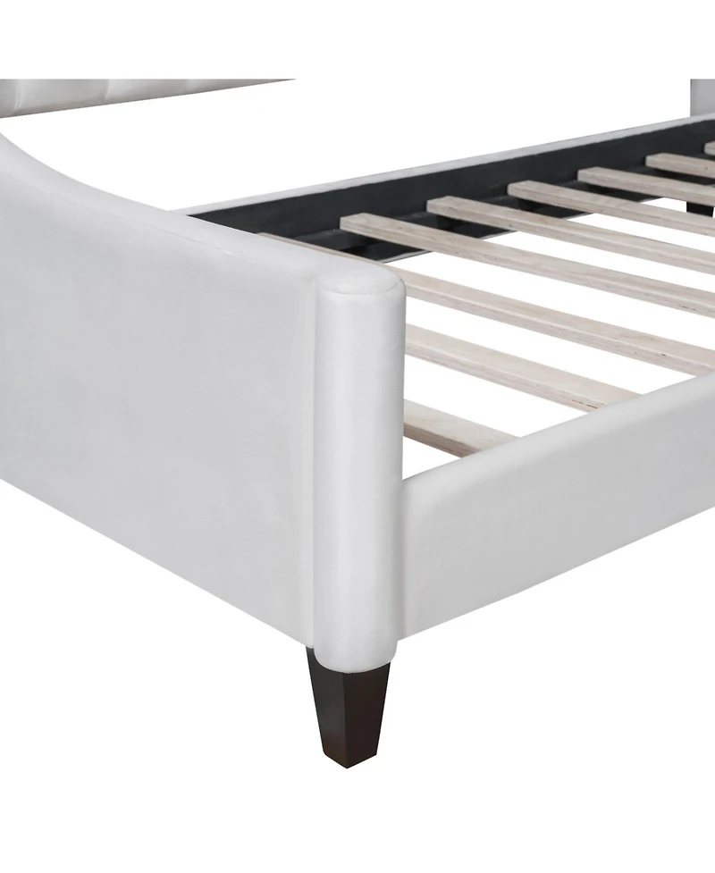 Streamdale Furniture Modern Luxury Tufted Button Daybed,Twin