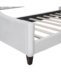 Streamdale Furniture Modern Luxury Tufted Button Daybed,Twin