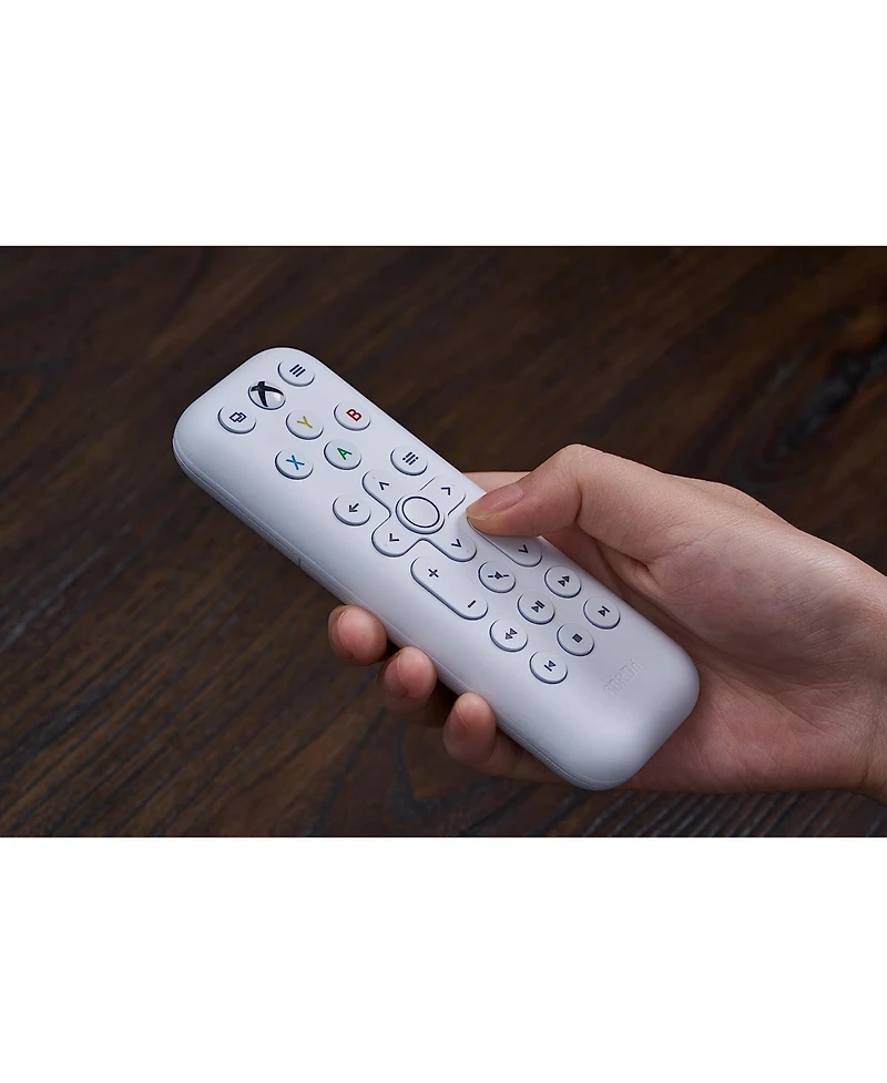 8Bitdo Media Remote for Xbox One, Xbox Series X and Xbox Series S - Short Edition - White