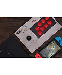 8Bitdo Retro Arcade Fight Stick for Nintendo Switch & Windows - Supports Wireless Bluetooth, 2.4G Receiver and Wired Connections
