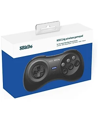 8Bitdo M30 2.4G Wireless Gamepad Controller for the Sega Genesis and Sega Mega Drive - Black