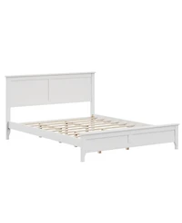 Streamdale Furniture Queen Solid Wood Platform Bed