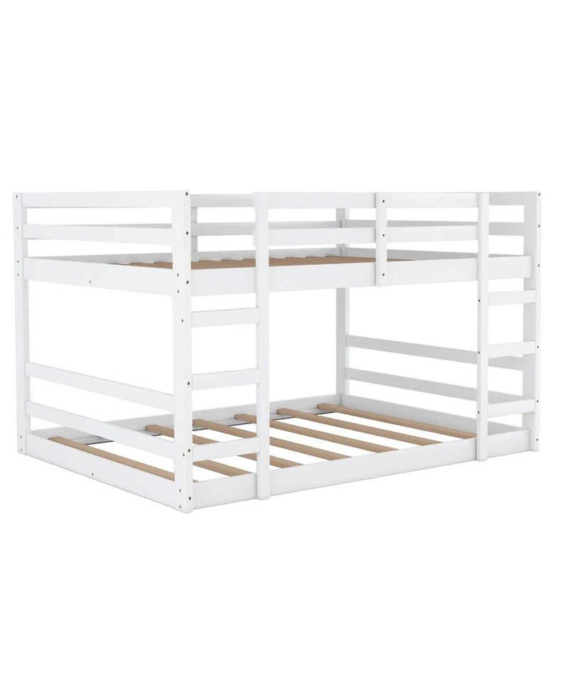 Streamdale Furniture Twin Over Bunk Bed with Ladder