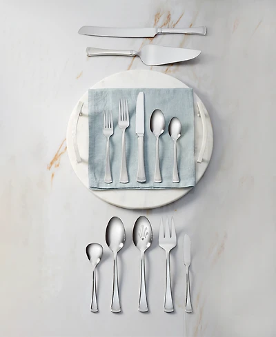 Lenox Portola 65 Pc Flatware Set, Service for 12