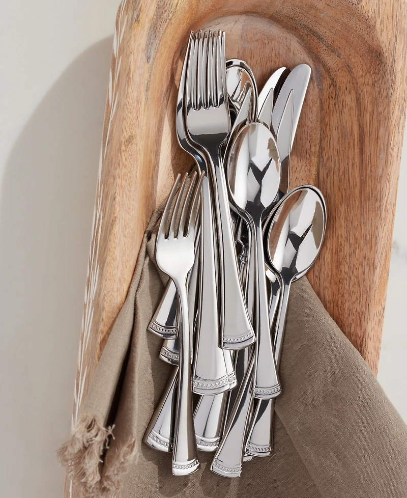 Lenox Portola 65 Pc Flatware Set, Service for 12