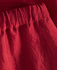 On 34th Women's Crinkle Satin Wide-Leg Pull-On Pants, Regular & Short, Macy's Exclusive