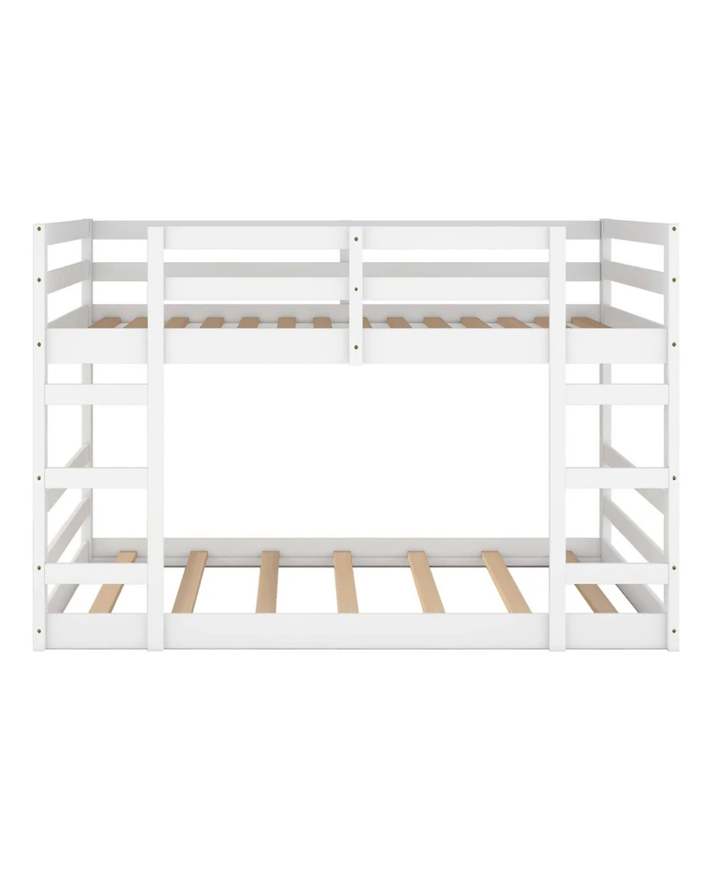 Streamdale Furniture Full Over Full Bunk Bed with Ladder