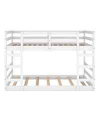 Streamdale Furniture Full Over Full Bunk Bed with Ladder