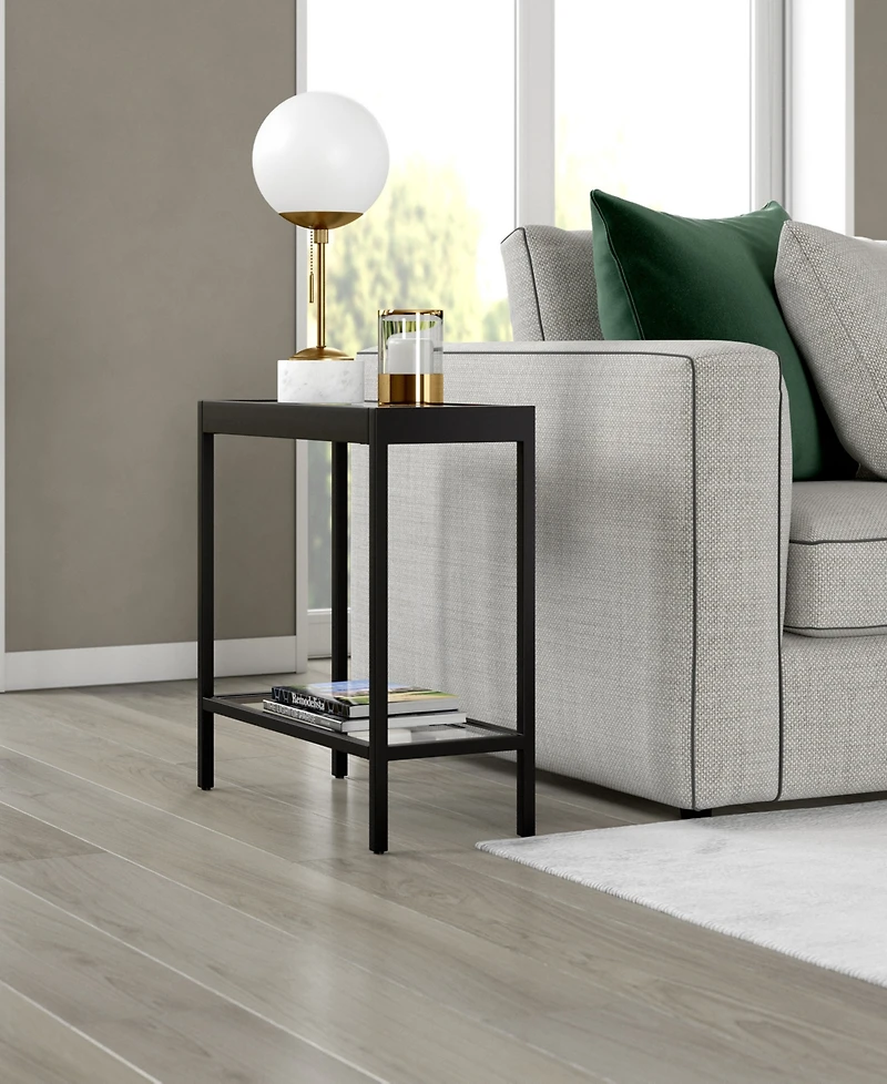 Hudson & Canal Alexis 24" Wide Rectangular Side Table