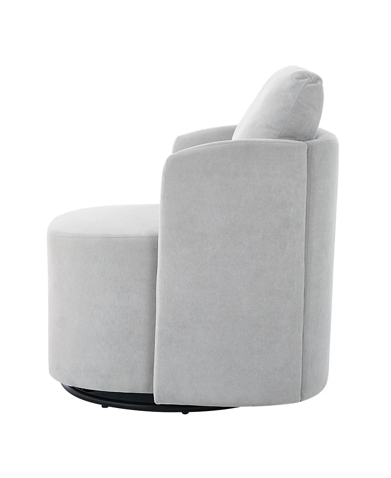 Streamdale Furniture Swivel Accent Barrel Chair