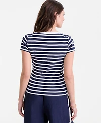 On 34th Women's Scoop-Neck Layering T-Shirt, Macy's Exclusive