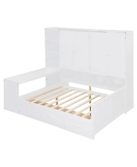 Streamdale Furniture Daybed with Drawers & All-in-One Cabinet