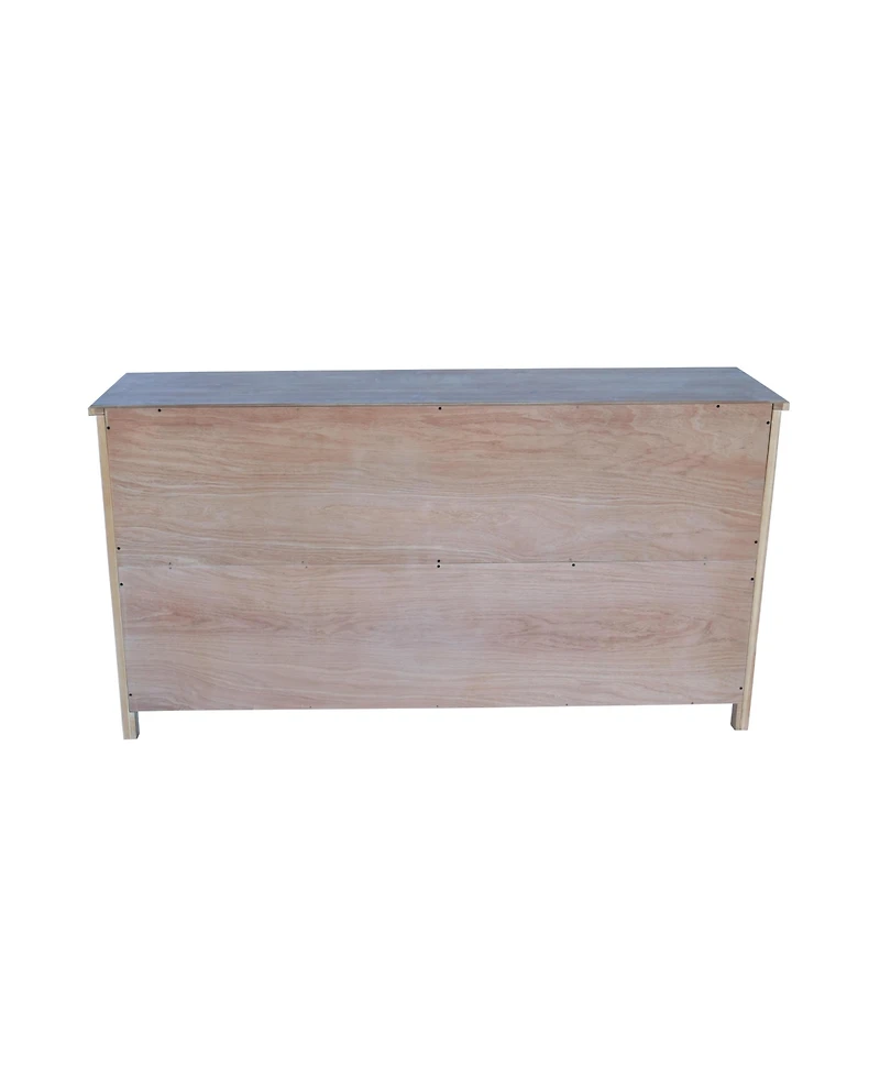 Streamdale Furniture 60" Wood Accent Cabinet