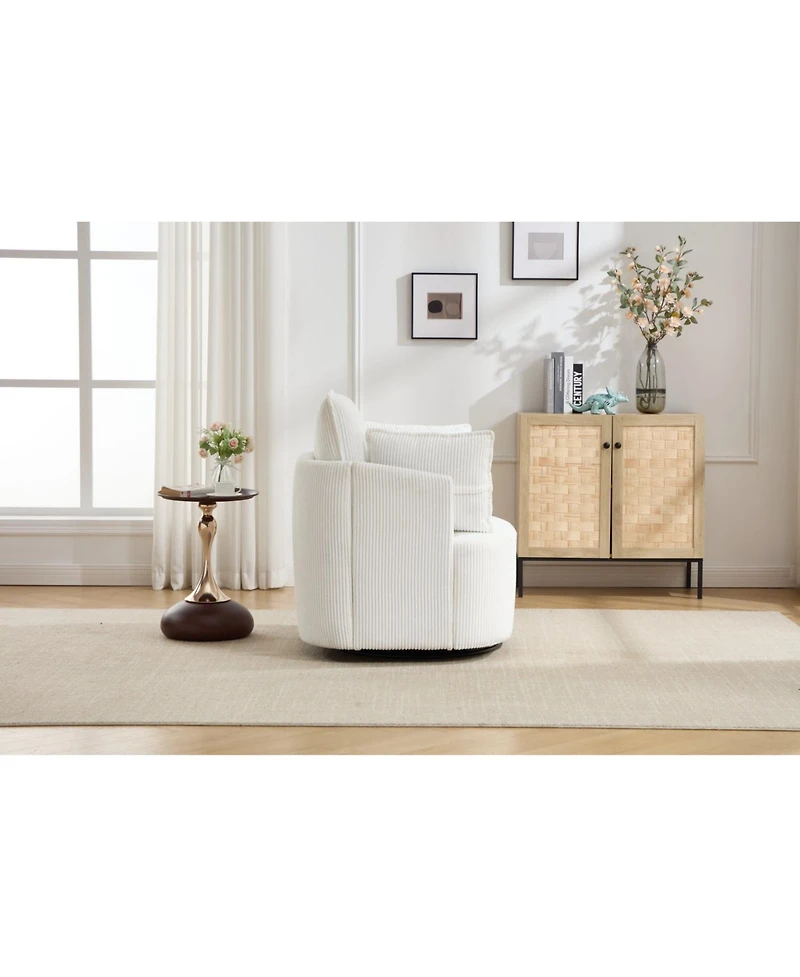 Streamdale Furniture360 Swivel Accent Chair- Modern Comfort & Style