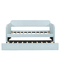 Streamdale Furniture Upholstered Twin Daybed Sofa with Trundle