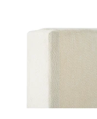 Streamdale Furniture King Size Bed Frame, 55.5" Upholstered Headboard, Boucle Beige